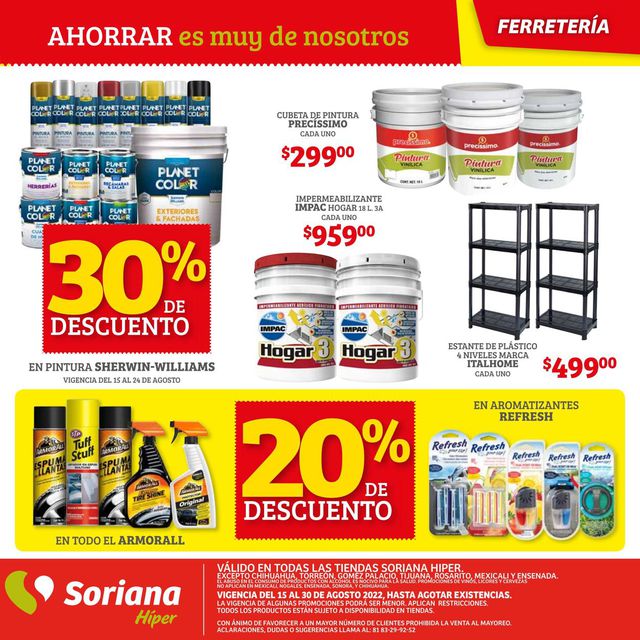 Soriana Catálogo desde 15.08.2022