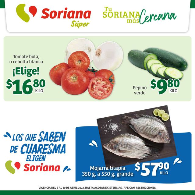 Soriana Catálogo desde 06.04.2023
