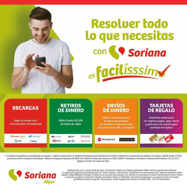 Soriana Catálogo desde 22.06.2023