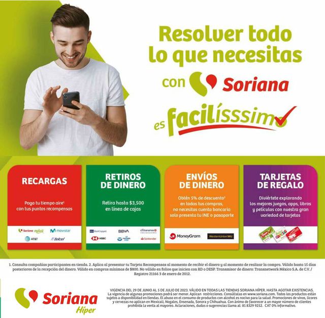 Soriana Catálogo desde 29.06.2023