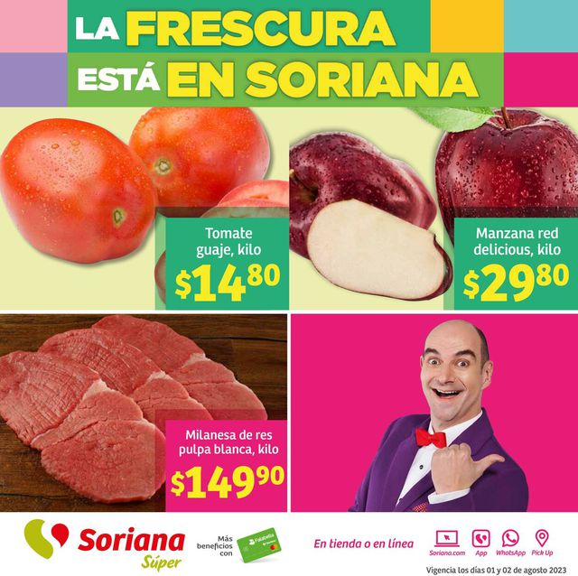 Soriana Catálogo desde 01.08.2023