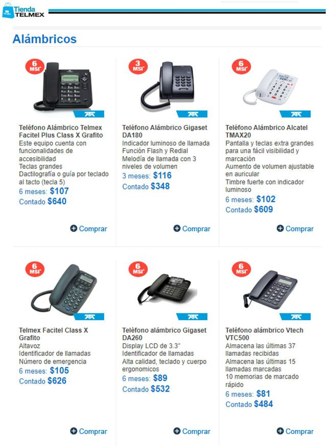 Telmex Catálogo desde 18.10.2022