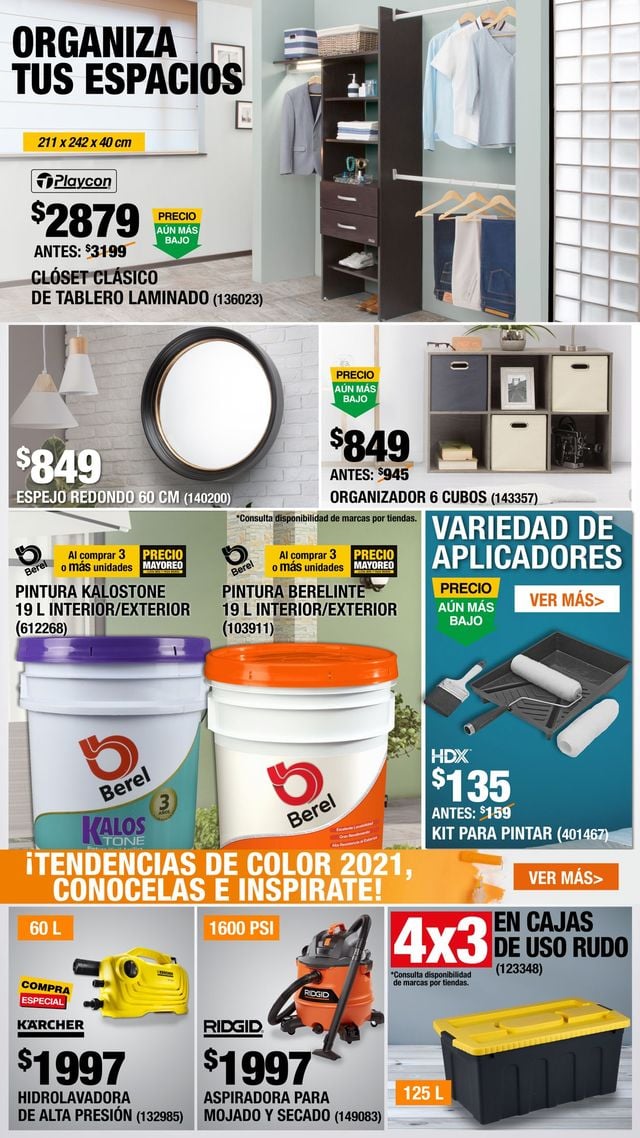 The Home Depot Catálogo desde 15.05.2021