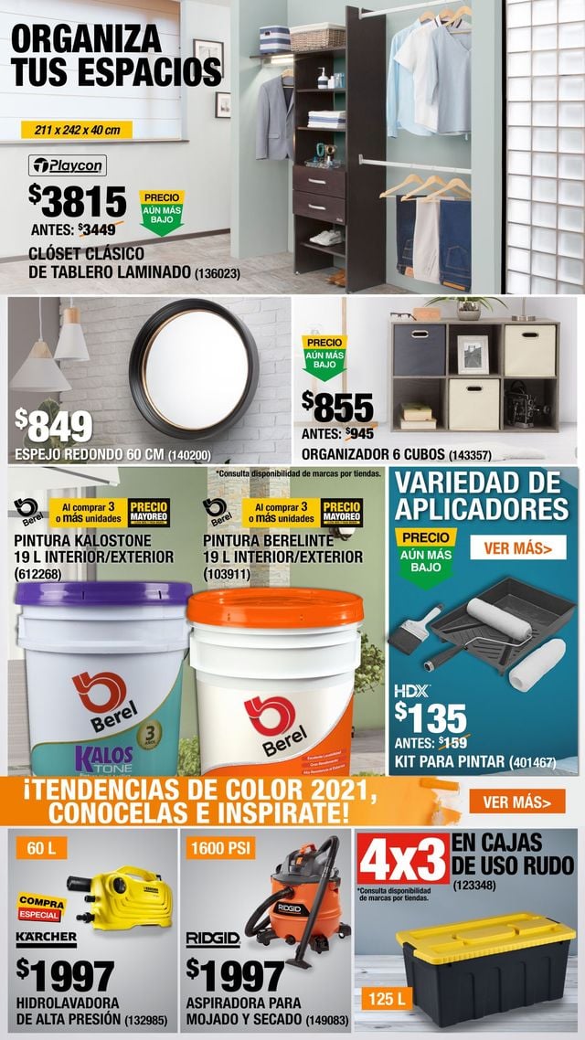 The Home Depot Catálogo desde 13.05.2021