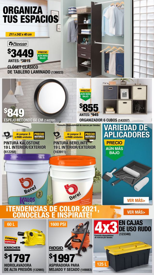 The Home Depot Catálogo desde 01.06.2021
