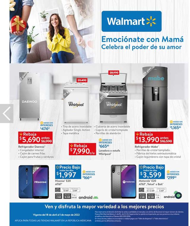 Walmart Catálogo desde 18.04.2022