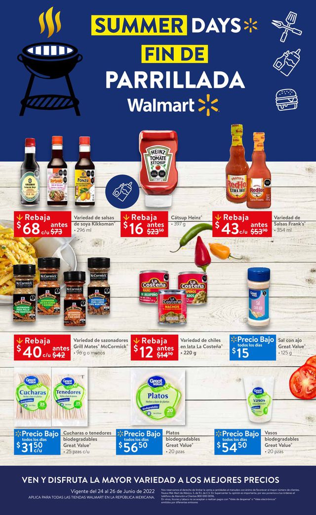 Walmart Catálogo desde 24.06.2022
