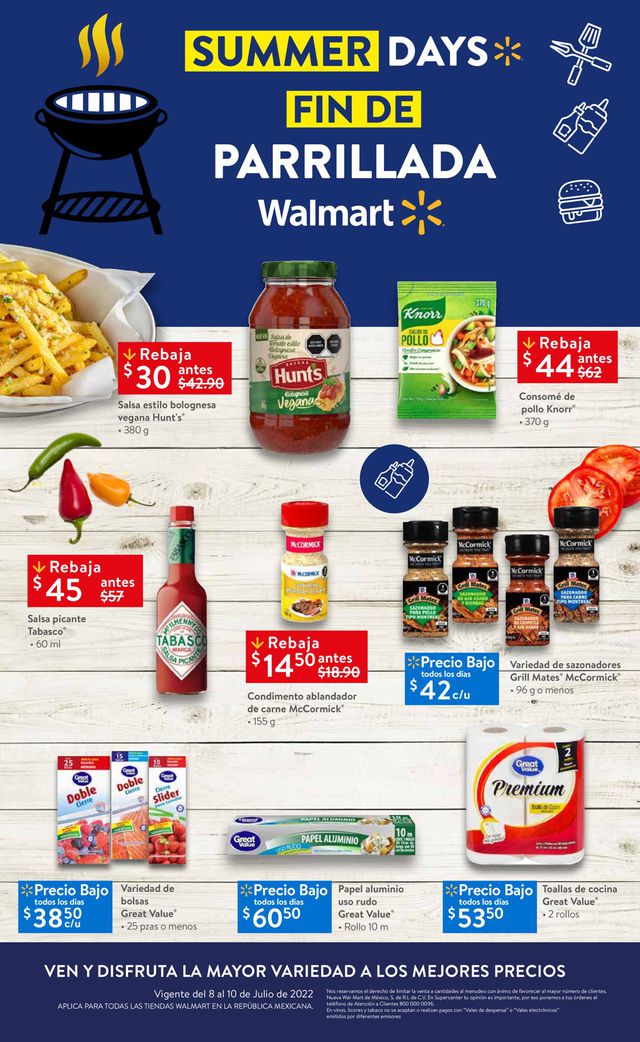 Walmart Catálogo desde 08.07.2022