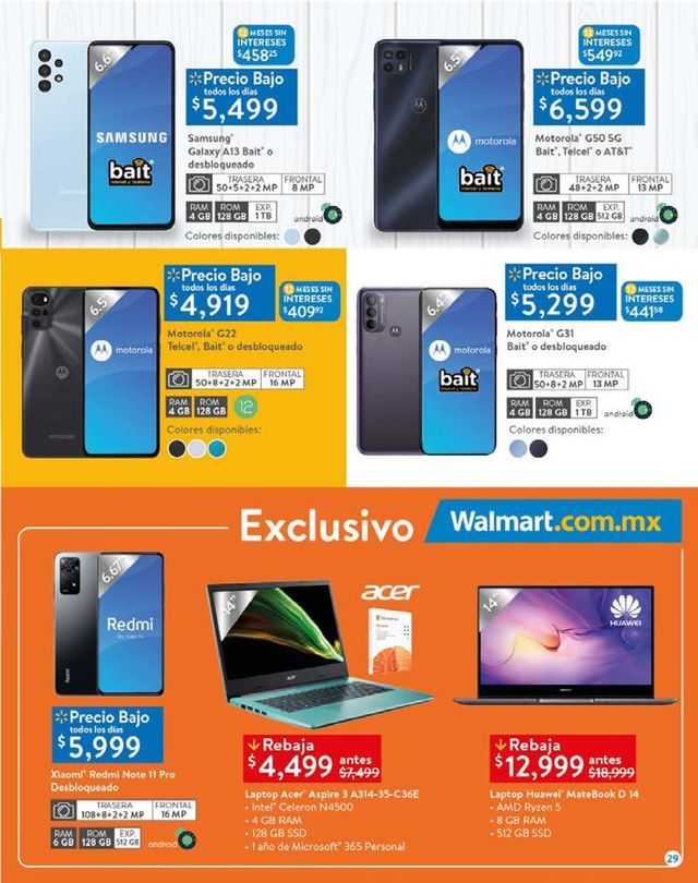 Walmart Catálogo desde 15.07.2022
