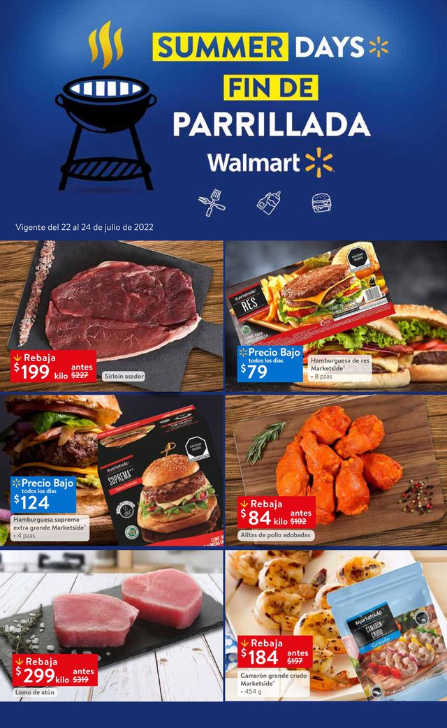 Walmart Catálogo desde 22.07.2022