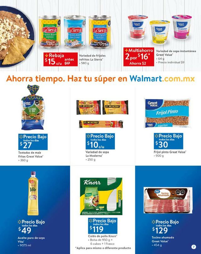Walmart Catálogo desde 17.09.2022