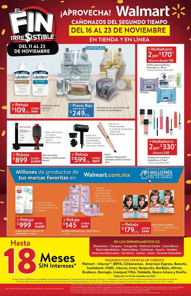 Walmart Catálogo desde 16.11.2022