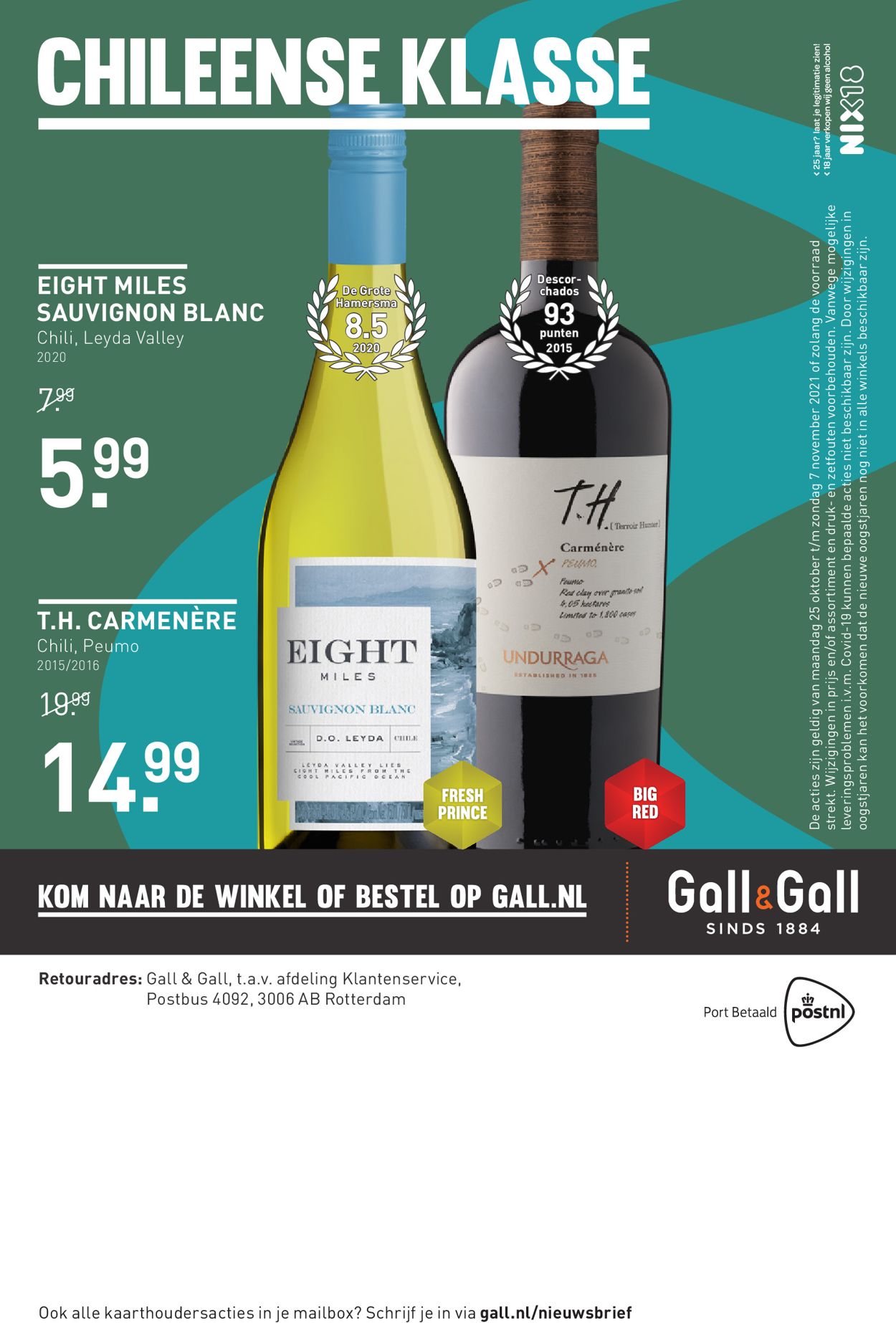 Gall & Gall Flyer vanaf 25.10.2021