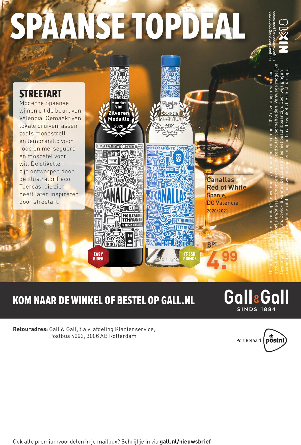 Gall & Gall Flyer vanaf 21.11.2022