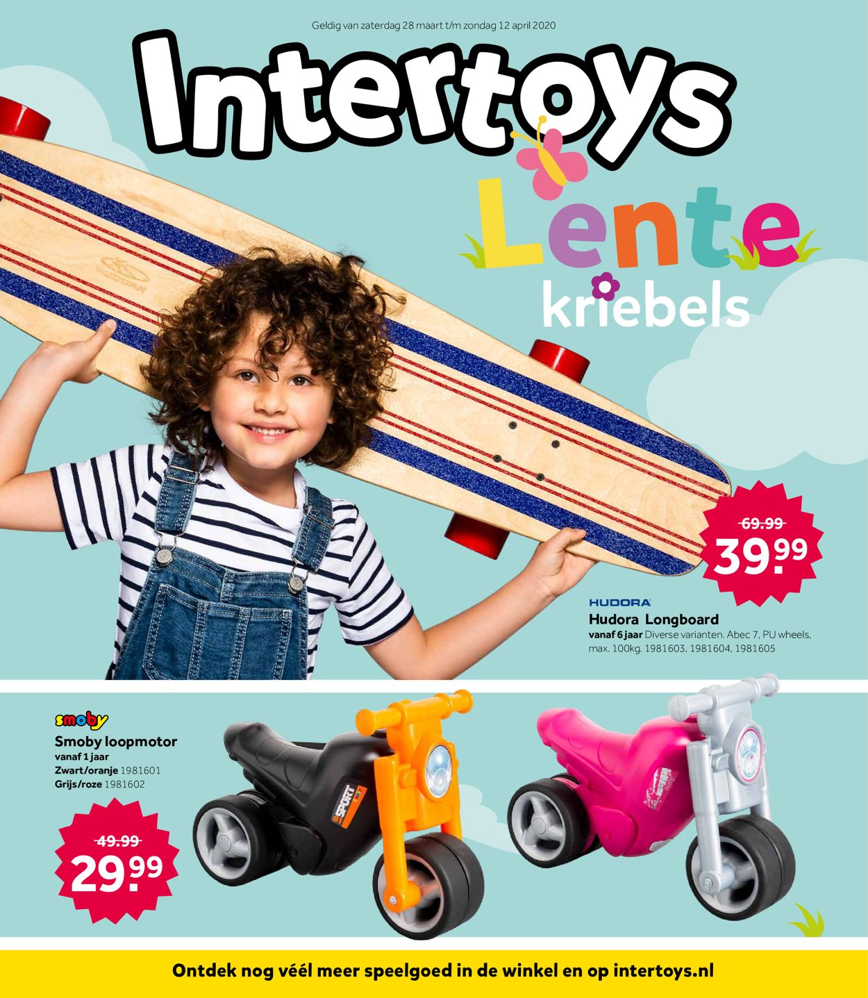 Intertoys Flyer vanaf 28.03.2020