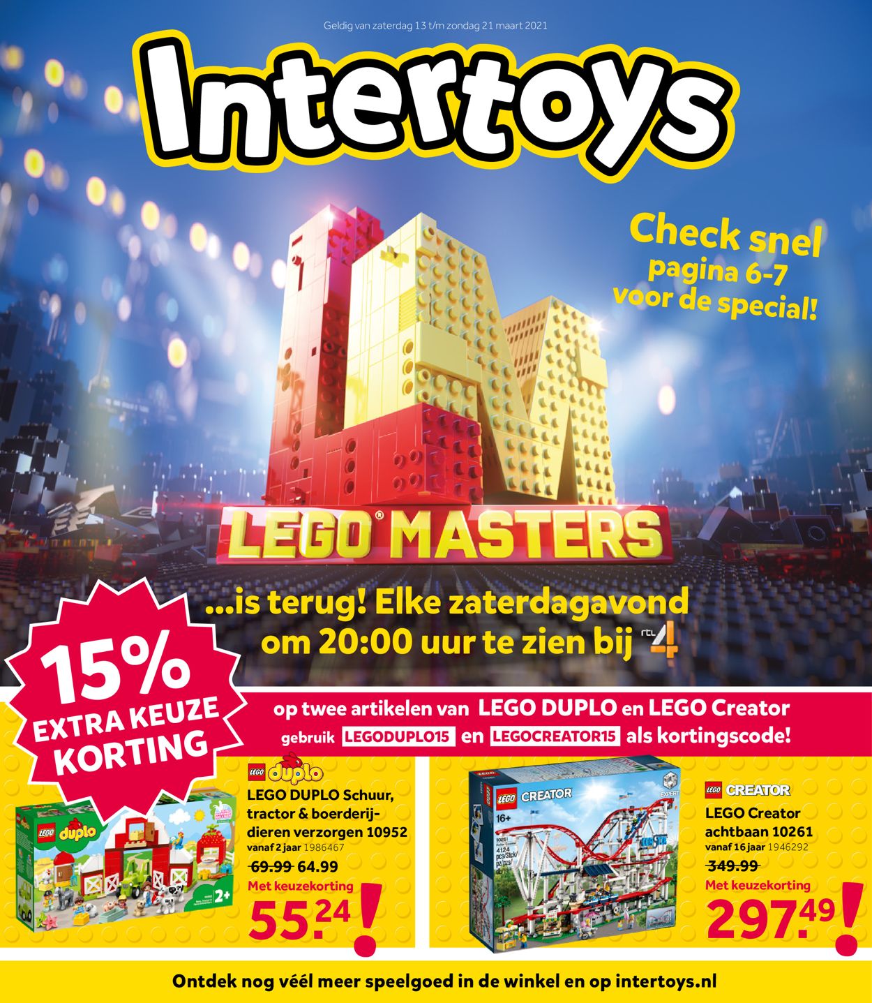 Intertoys Flyer vanaf 13.03.2021
