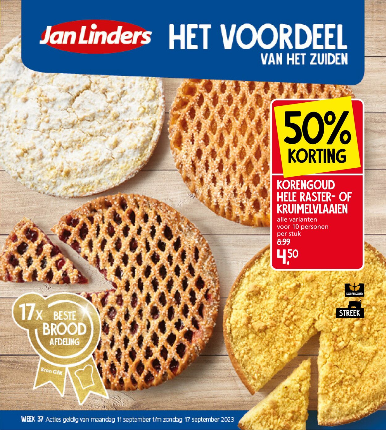 Jan Linders Flyer vanaf 11.09.2023
