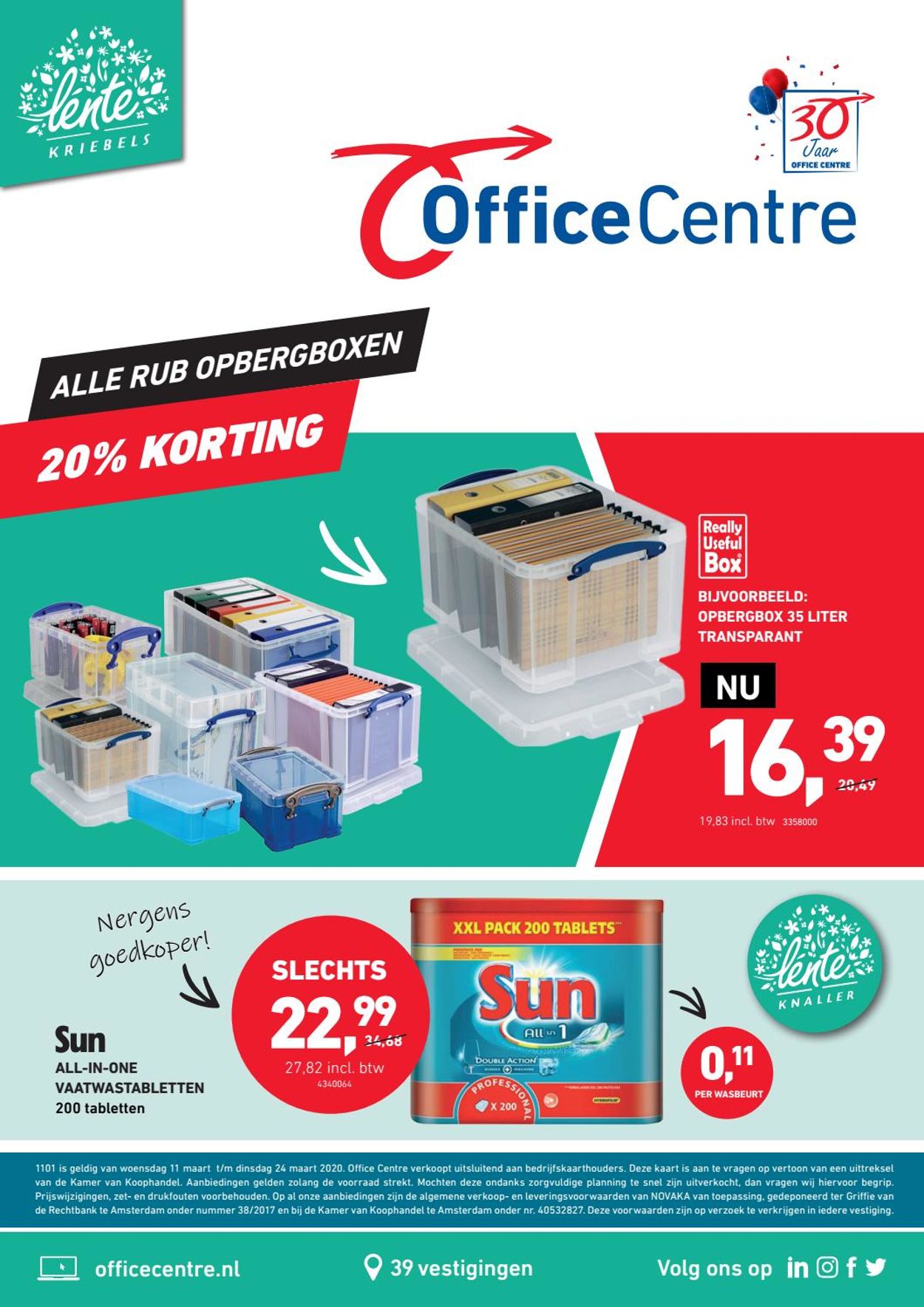 Office Centre Flyer vanaf 11.03.2020