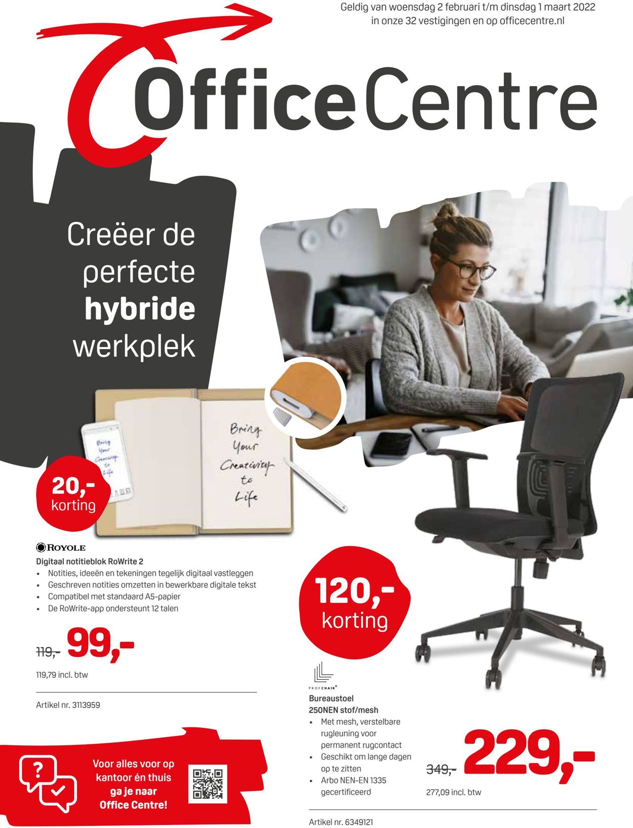 Office Centre Flyer vanaf 02.02.2022
