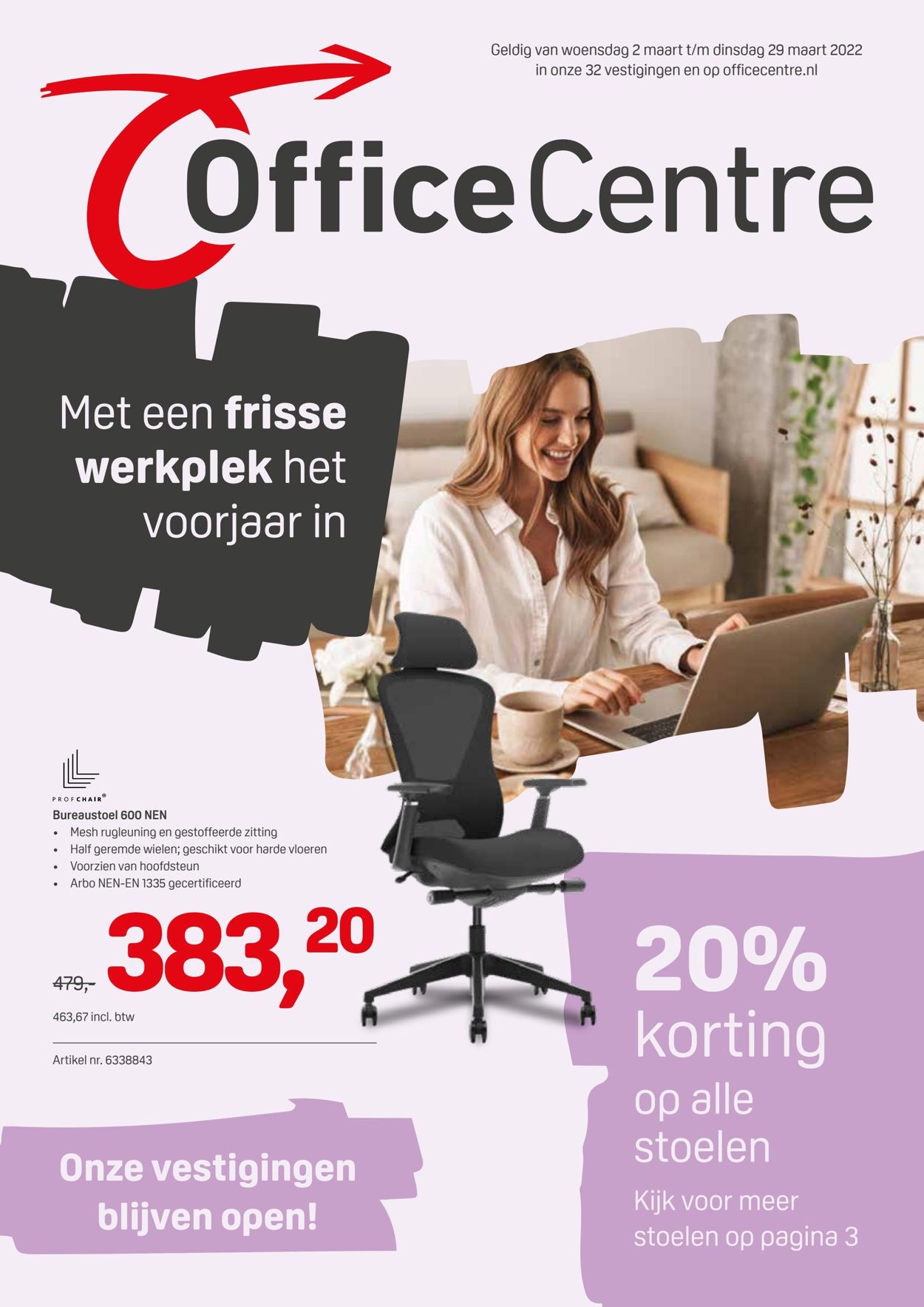 Office Centre Flyer vanaf 02.03.2022