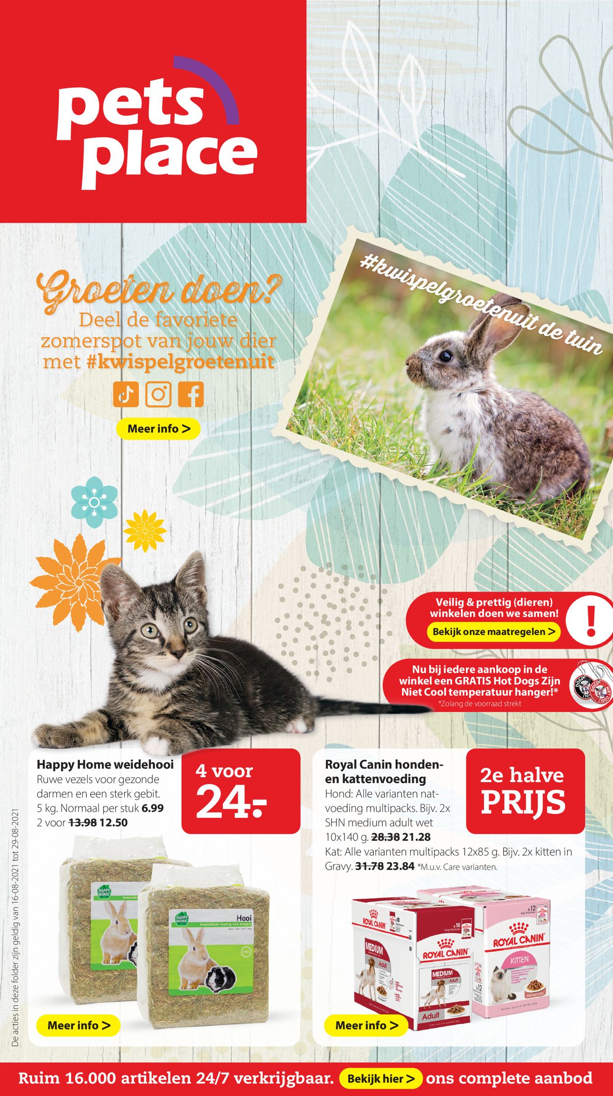 Pets Place Flyer vanaf 16.08.2021