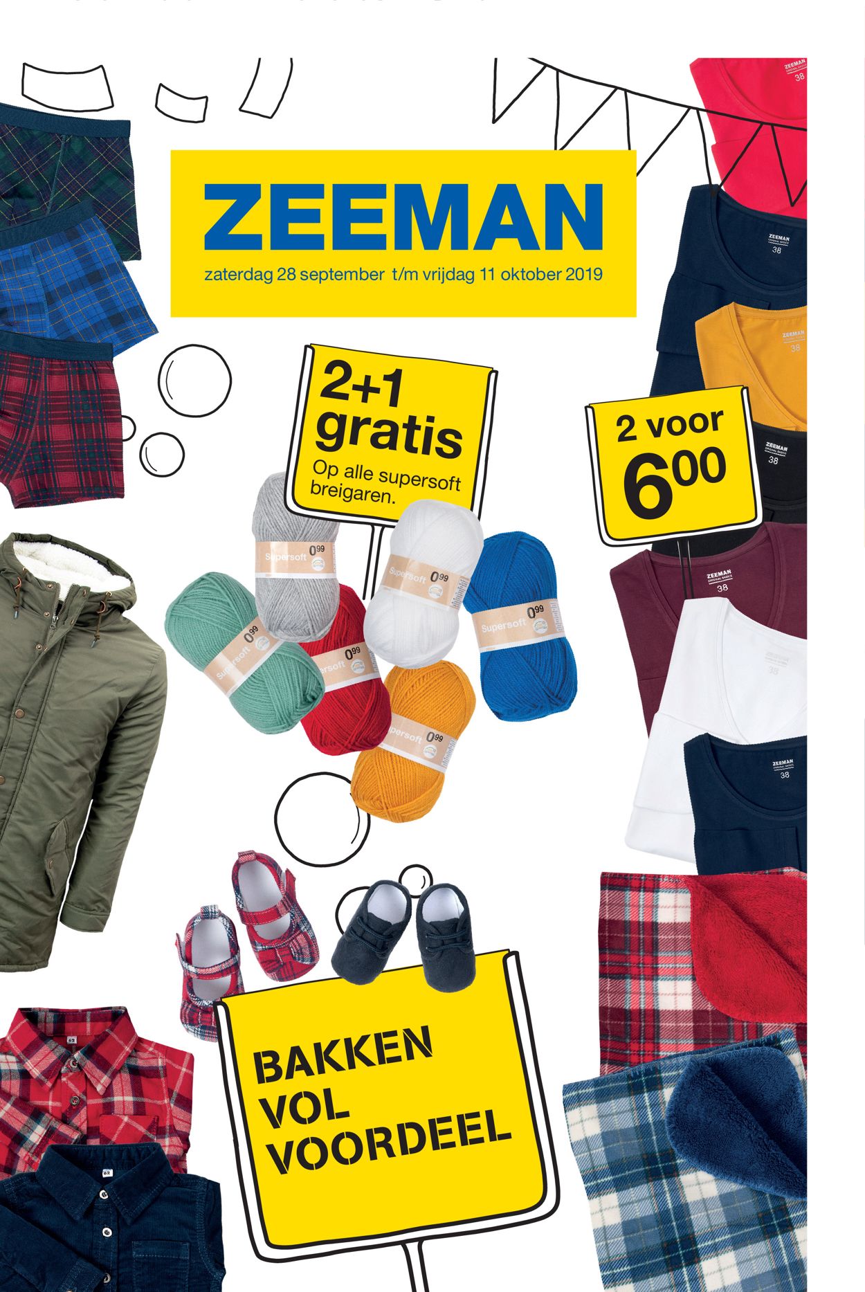 Zeeman Flyer vanaf 28.09.2019