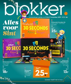 Catalogus van Blokker van 11.11.2019