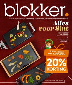 Catalogus van Blokker kerstaanbieding 2019 van 25.11.2019