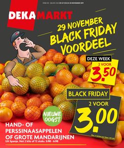 Catalogus van Dekamarkt - Black Friday 2019 van 24.11.2019