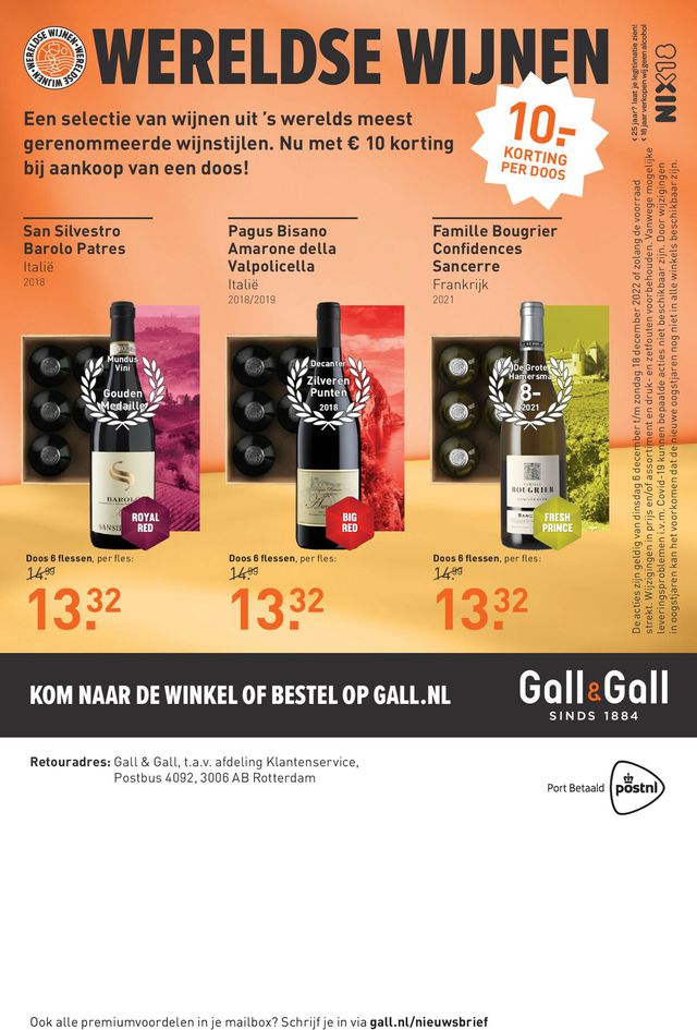 Gall & Gall Flyer vanaf 06.12.2022