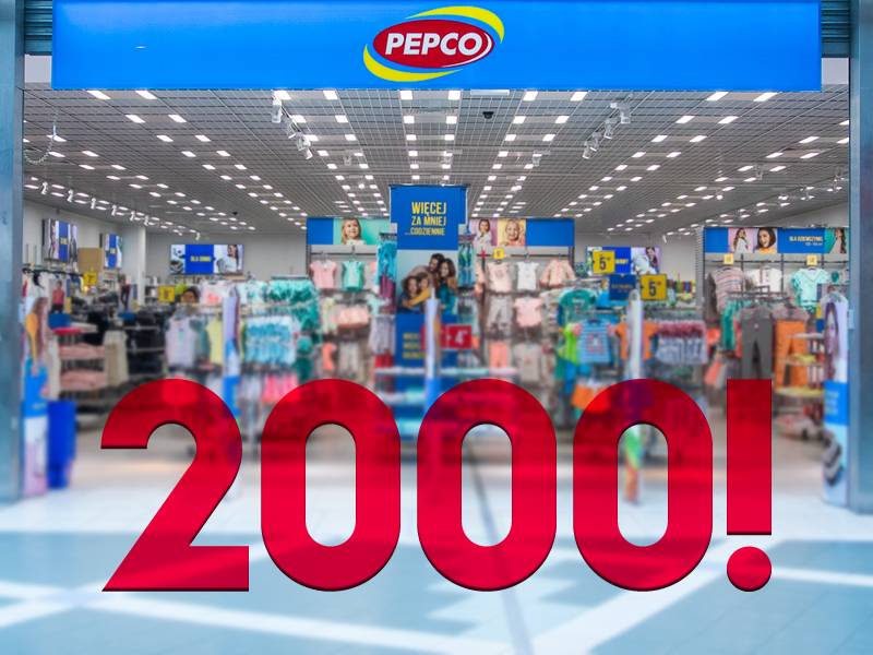 Pepco otworzyło już 2000 sklepów