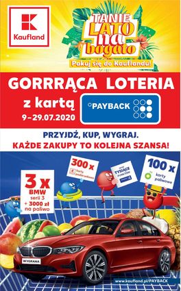 gazetka Kaufland - promocja i loteria Tanie Lato Na Bogato