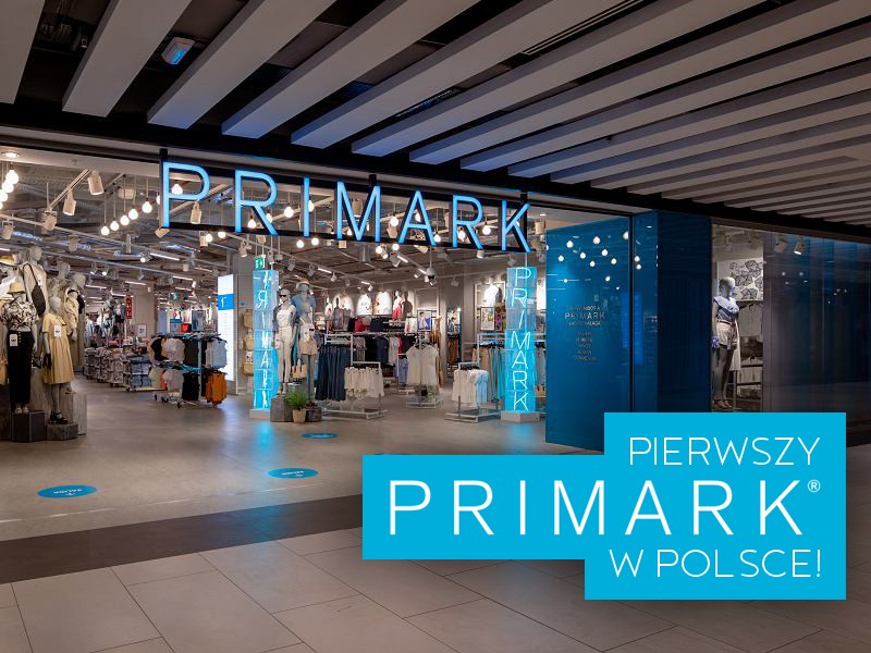 Primark - pierwszy sklep w Polsce, Galeria Młociny w Warszawie