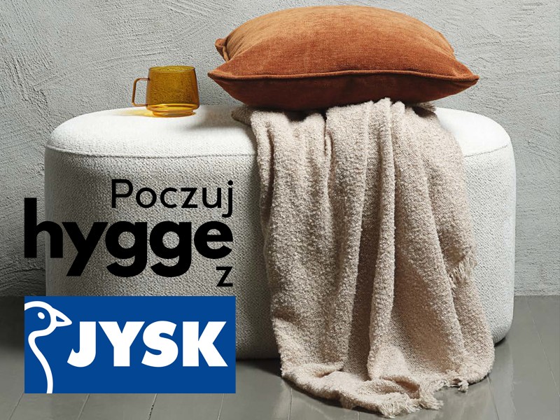 Kolekcja jesień-zima w Jysk w stylu hygge - duński design i komfort w dobrej cenie