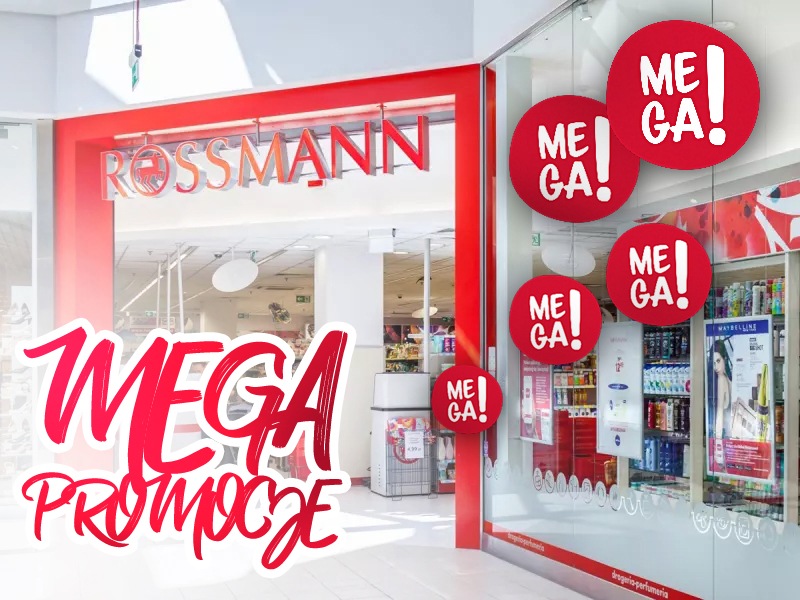 Mega promocje Rossmann - kosmetyki, pielęgnacja, środki czystości, oferta specjalna w aktualnej gazetce