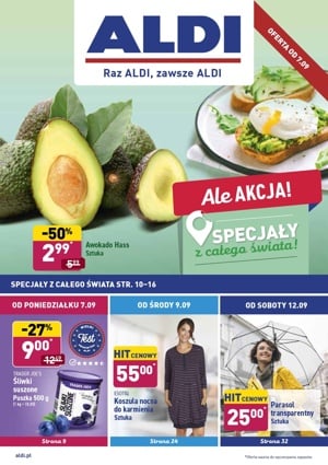 aktualna gazetka Aldi - najświeższe promocje i aktualne ceny, oferta specjalna
