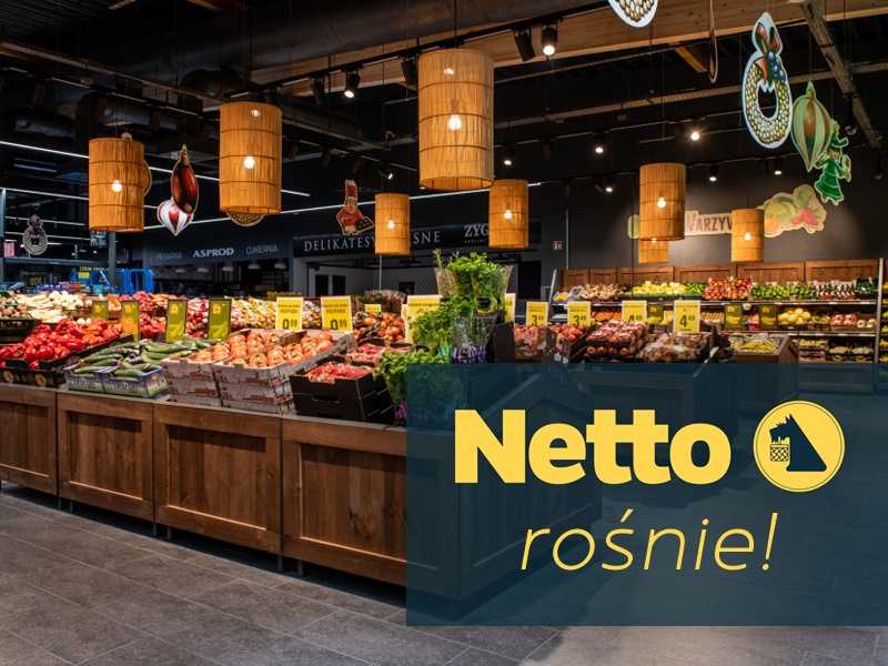 nowe sklepy Netto oraz przebudowy do formatu Netto 3.0 przebiegają zgodnie z planem
