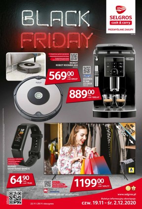 aktualna oferta Selgros na Black Friday - poznaj najnowsze promocje i niskie ceny w gazetce