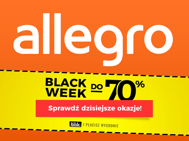 Black Week 2020 na Allegro - promocje i obniżki do -70%, ale niektóre tylko na papierze