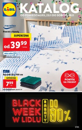aktualna oferta Lidl na Black Friday i Black Week - poznaj najnowsze promocje i niskie ceny w gazetce
