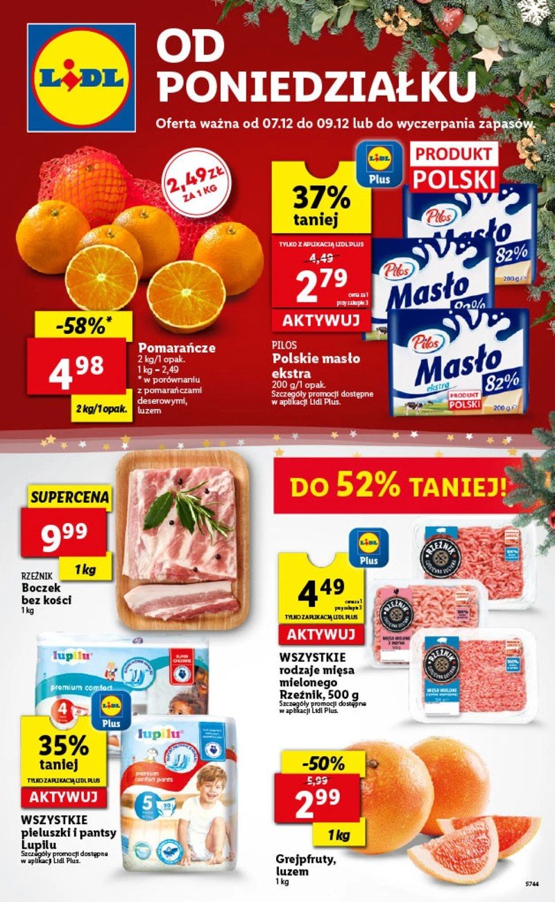 świąteczne promocje Lidla - najnowsza gazetka z ofertami promocyjnymi i najniższymi cenami