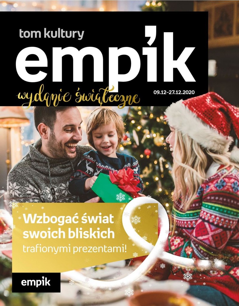 świąteczne promocje Empik - najnowsza gazetka z ofertami promocyjnymi i najniższymi cenami