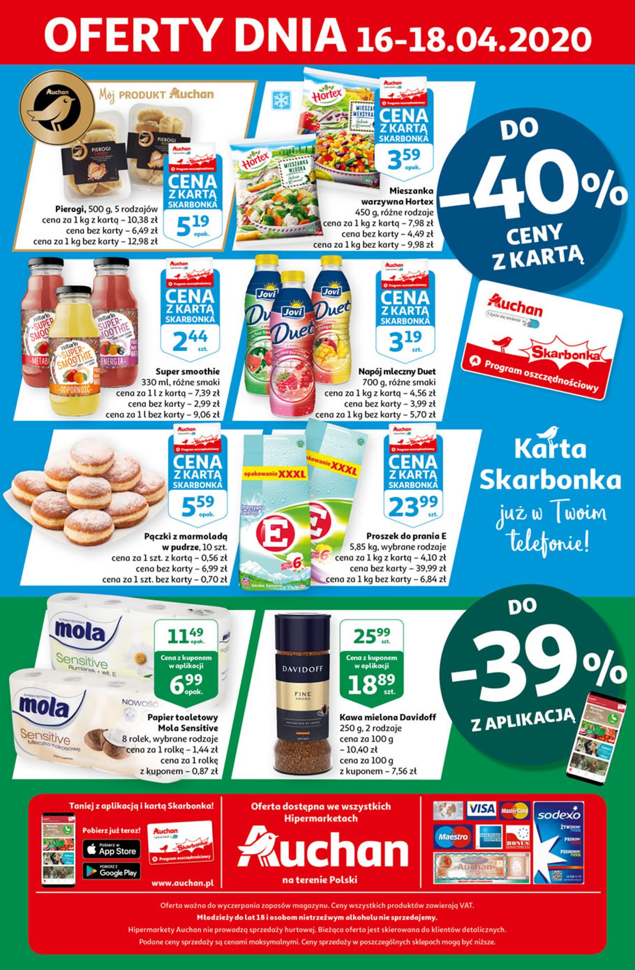 Auchan Gazetka od 16.04.2020