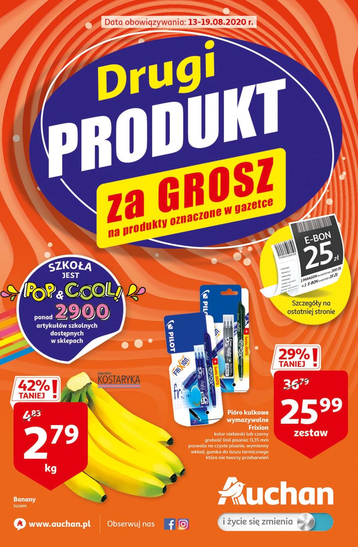Auchan Gazetka od 13.08.2020