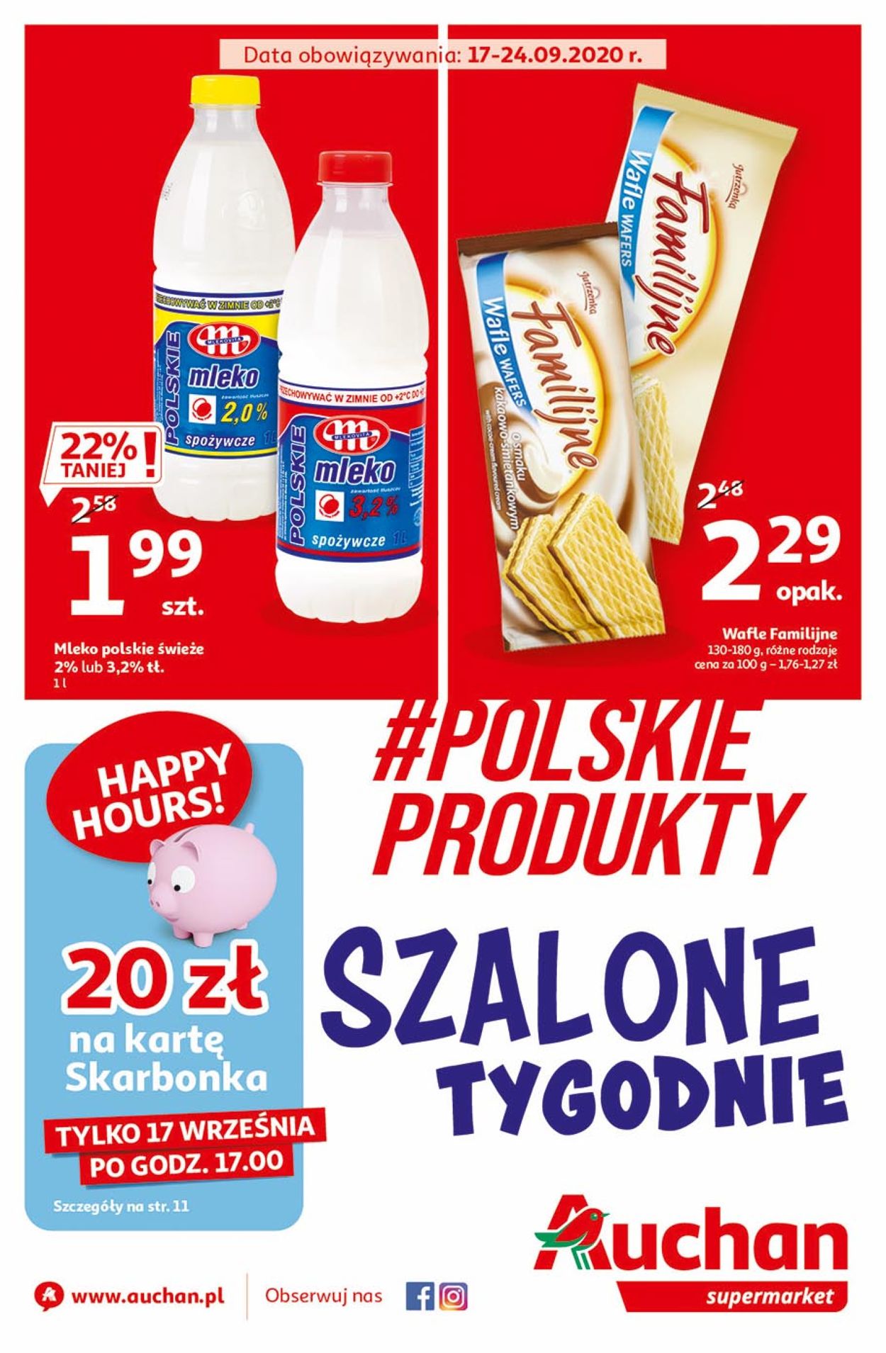 Auchan Gazetka od 17.09.2020