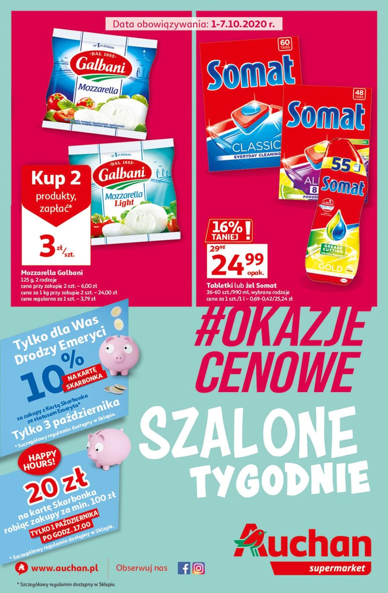 Auchan Gazetka od 01.10.2020