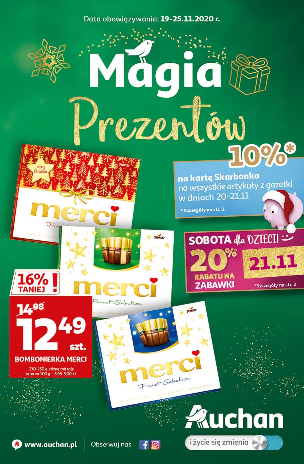 Auchan Gazetka od 19.11.2020