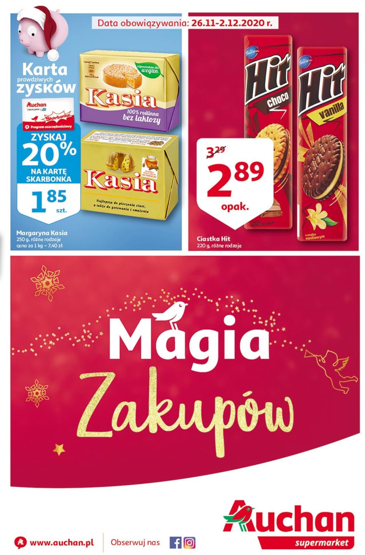 Auchan Gazetka od 26.11.2020
