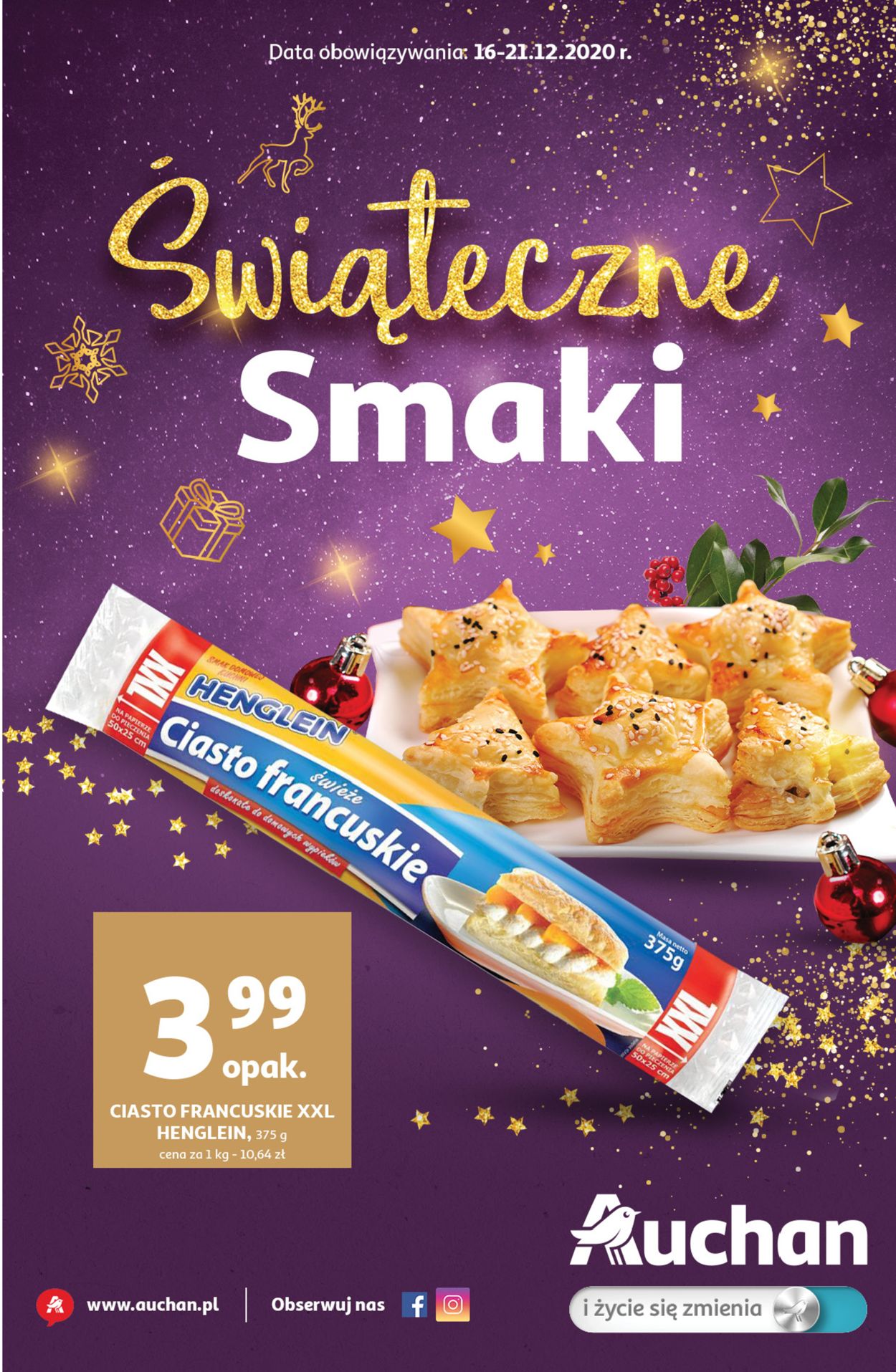 Auchan Gazetka od 16.12.2020