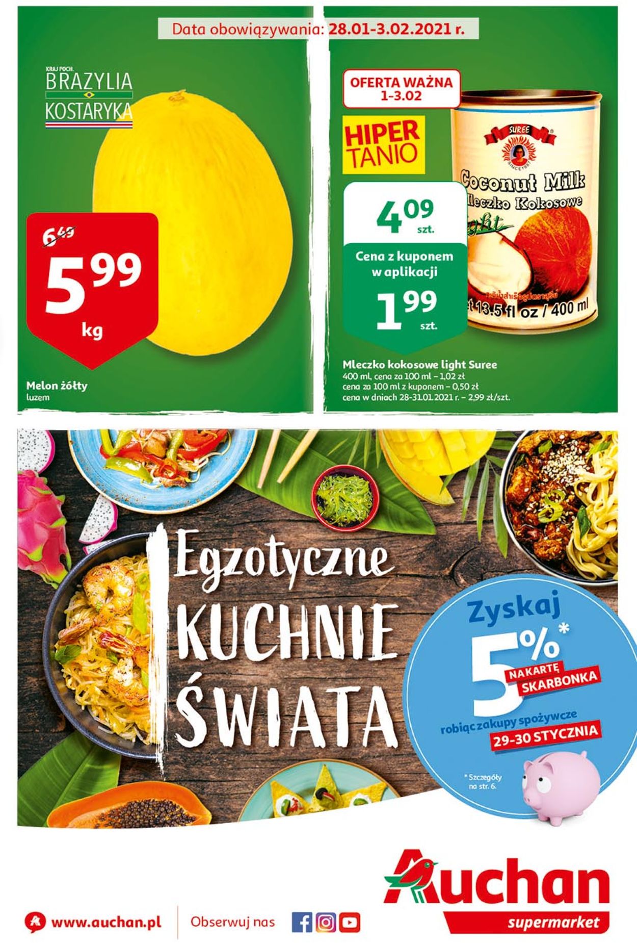 Auchan Gazetka od 28.01.2021